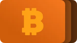 Tangem Bitcoin. Limited Edition Wallet Set of 3 cards card design